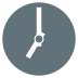 Clock Face Seven Oclock on EmojiTwo