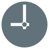 Clock Face Nine Oclock on EmojiTwo
