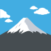 Mount Fuji on EmojiTwo