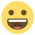 Grinning Face on EmojiTwo