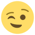 Winking Face on EmojiTwo