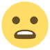 Frowning Face With Open Mouth on EmojiTwo
