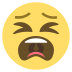 Tired Face on EmojiTwo