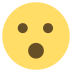 Face With Open Mouth on EmojiTwo
