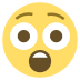 Astonished Face on EmojiTwo
