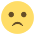 Slightly Frowning Face on EmojiTwo