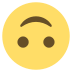 Upside-down Face on EmojiTwo