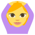 Face With Ok Gesture on EmojiTwo