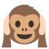 Hear-no-evil Monkey on EmojiTwo