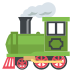 Steam Locomotive on EmojiTwo