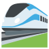 High-speed Train on EmojiTwo