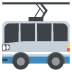 Trolleybus on EmojiTwo
