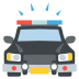 Oncoming Police Car on EmojiTwo