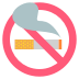 No Smoking Symbol on EmojiTwo