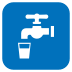 Potable Water Symbol on EmojiTwo