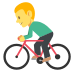 Bicyclist on EmojiTwo