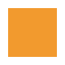 Large Orange Square on EmojiTwo