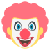 Clown Face on EmojiTwo