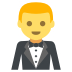 Man In Tuxedo on EmojiTwo