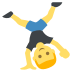 Person Doing Cartwheel on EmojiTwo