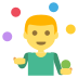 Juggling on EmojiTwo