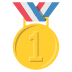 First Place Medal on EmojiTwo
