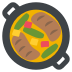 Shallow Pan Of Food on EmojiTwo