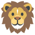 Lion Face on EmojiTwo