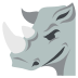 Rhinoceros on EmojiTwo