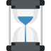 Hourglass With Flowing Sand on EmojiTwo