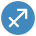 Sagittarius on EmojiTwo