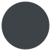 Medium Black Circle on EmojiTwo