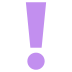 Heavy Exclamation Mark Symbol on EmojiTwo