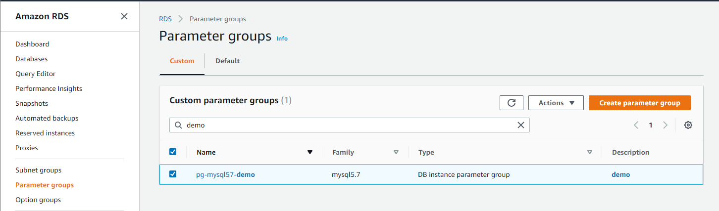 Change Timezone Aws Rds