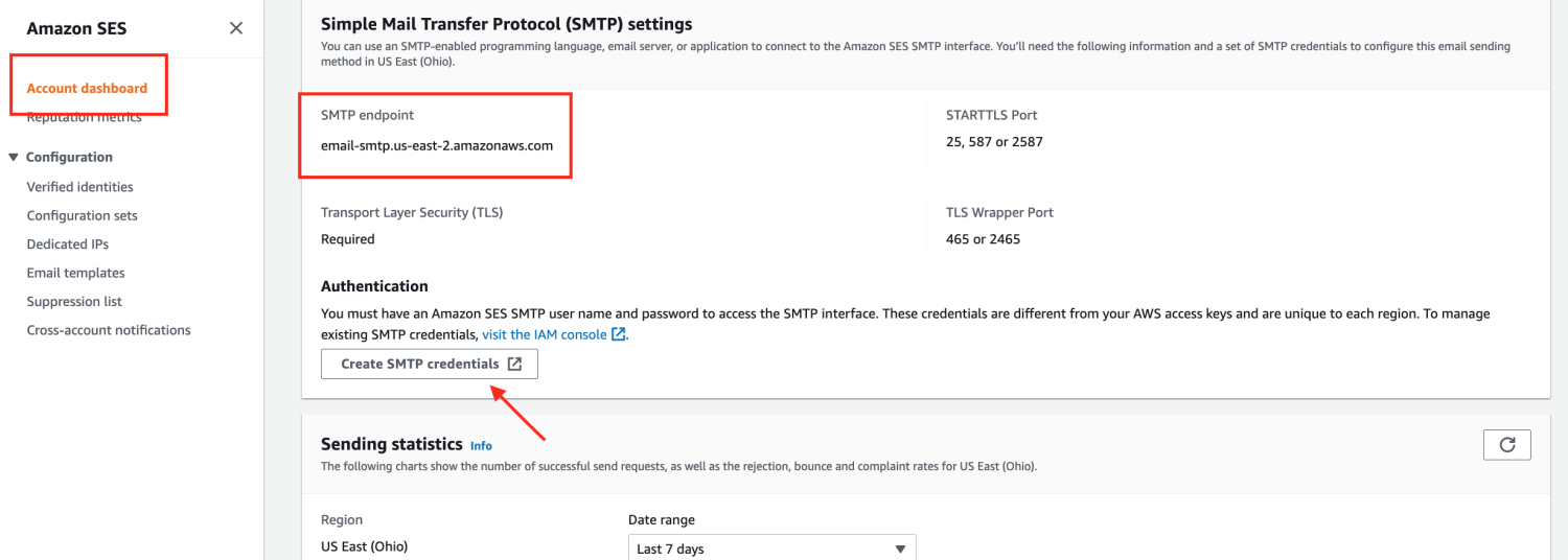 ubuntu使用postfix和AWS-SES发送邮件