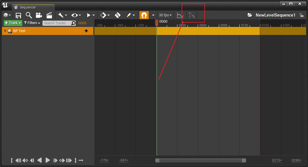 Unreal Sequencer 菜单工具栏嵌入