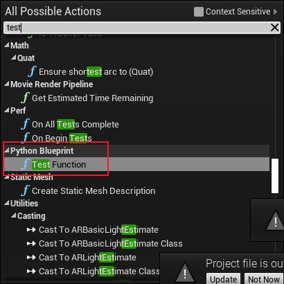 Unreal Python 蓝图库封装