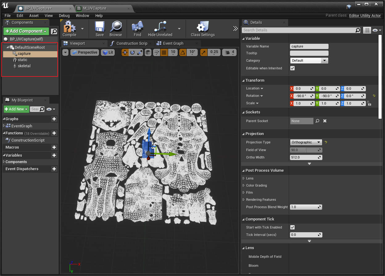 Unreal Python UV 图自动渲染输出 | 智伤帝的个人博客
