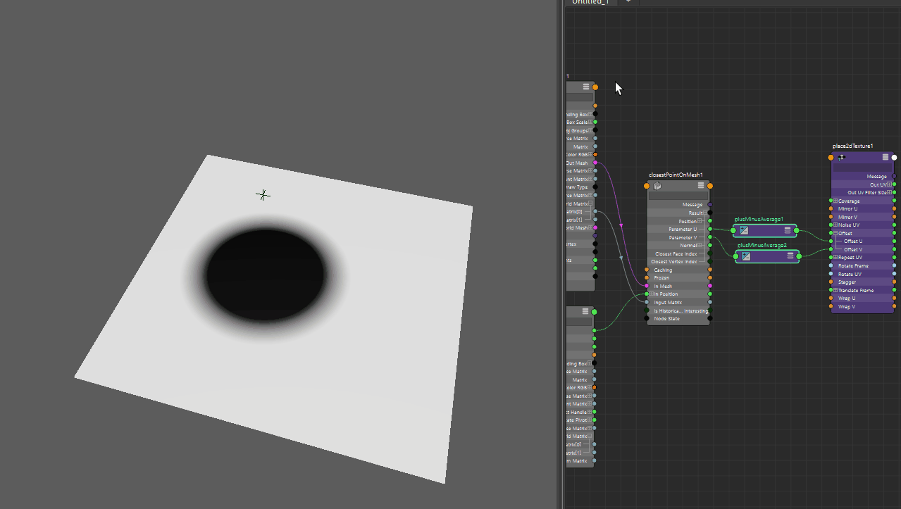 Maya 基于 UV 偏移的眼球驱动
