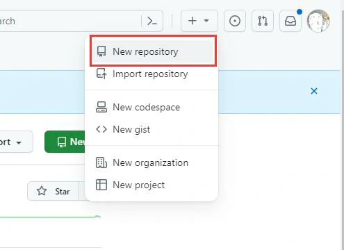 创建 GitHub 仓库