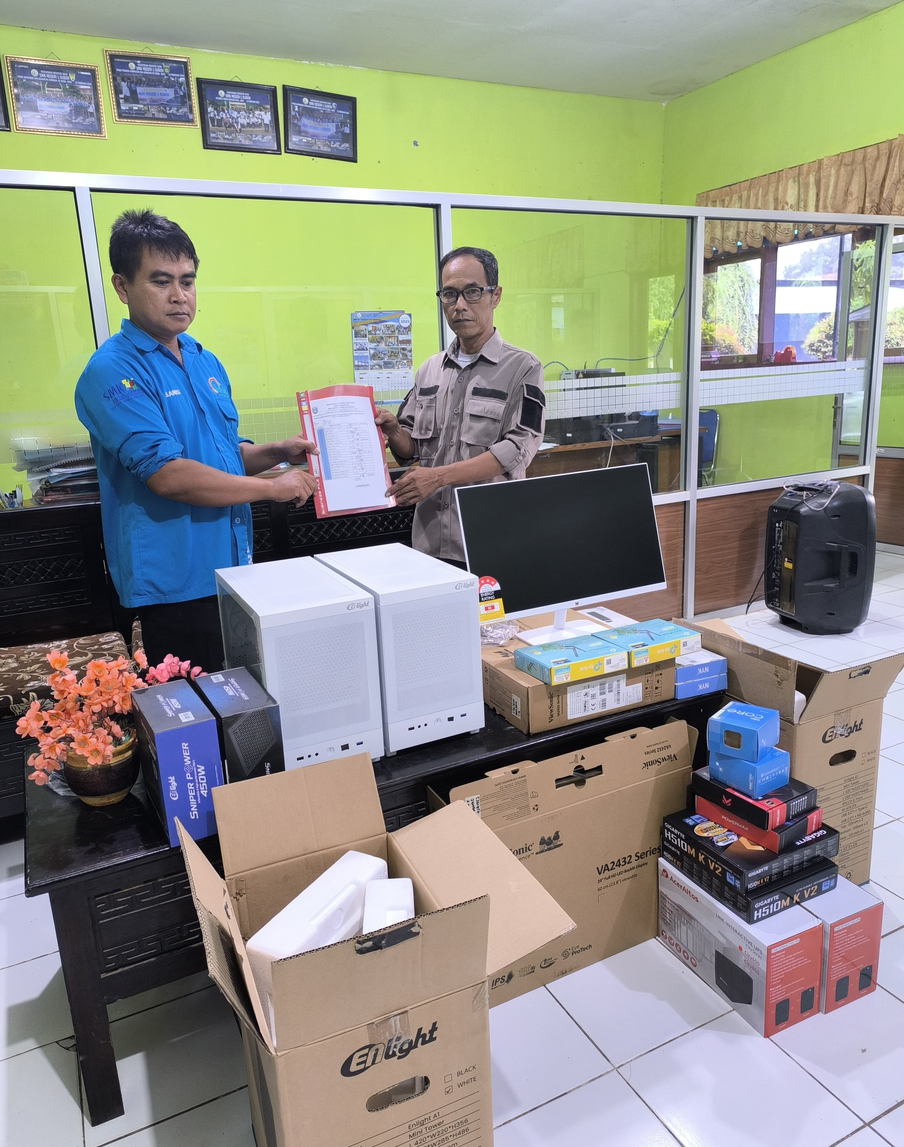 Perangkat PC SMKN 1 Suboh - Muhtaramiyah