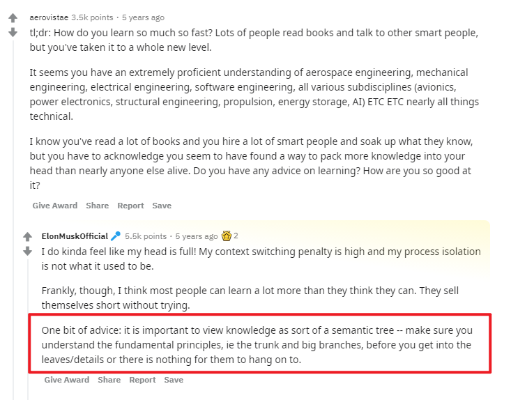 马斯克回答网友提问