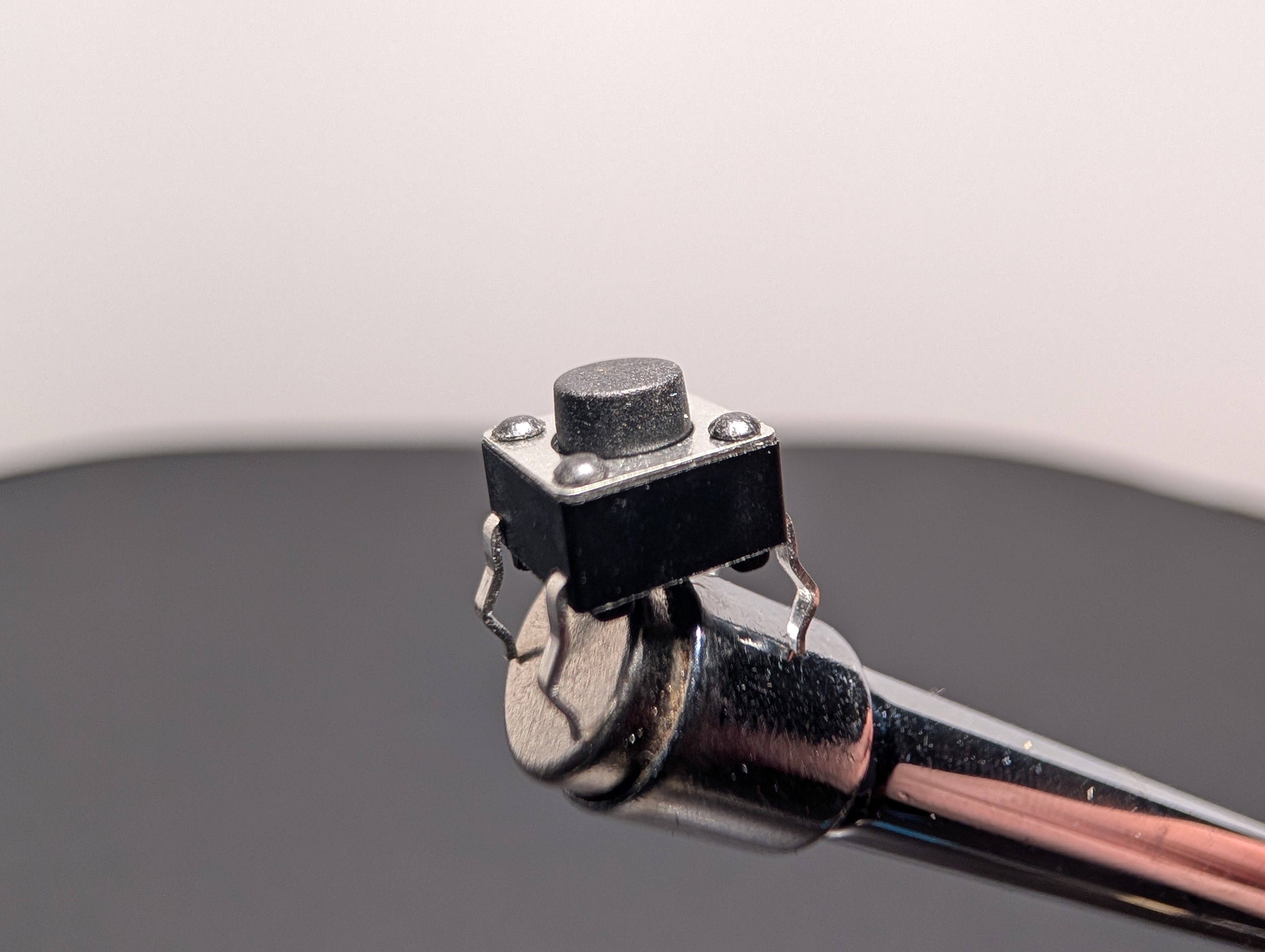 Photo of a pushbutton