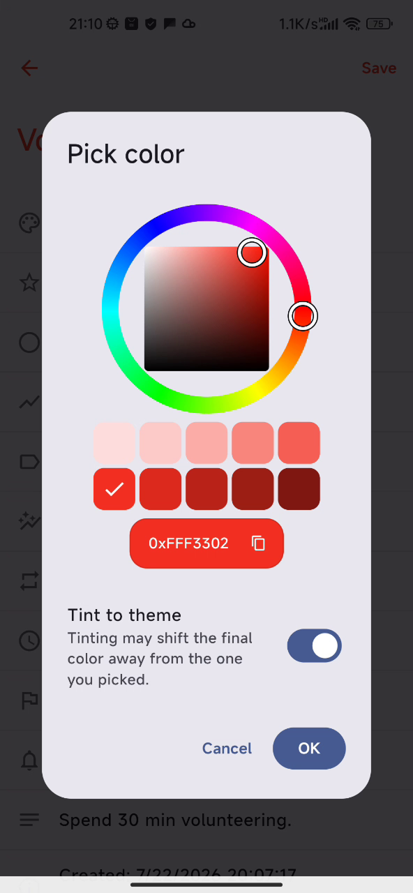 Screenshot 2 of Table Habit