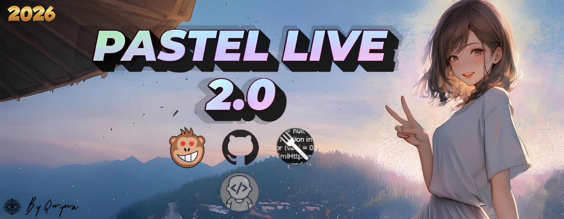 Pastel Live Banner