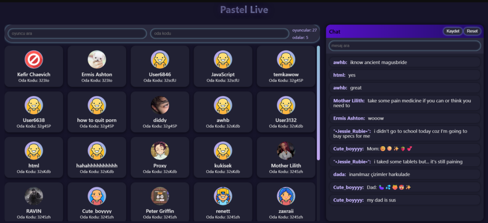 Interaction Buttons