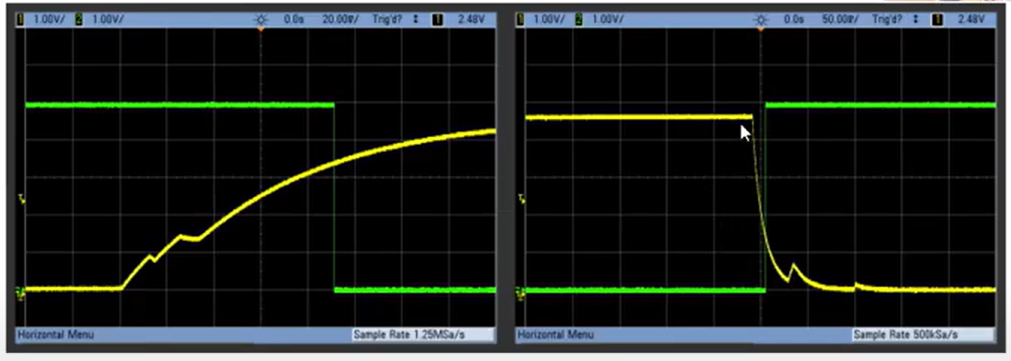 RC debounce circuit