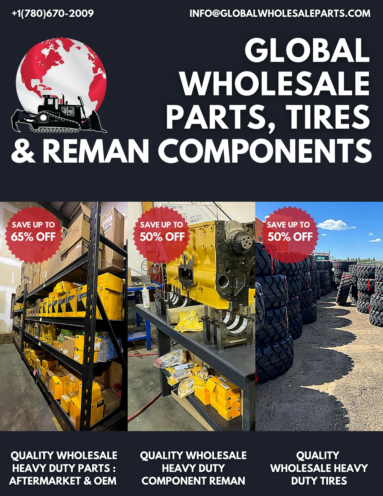 GQP Parts Component Reman and Tires