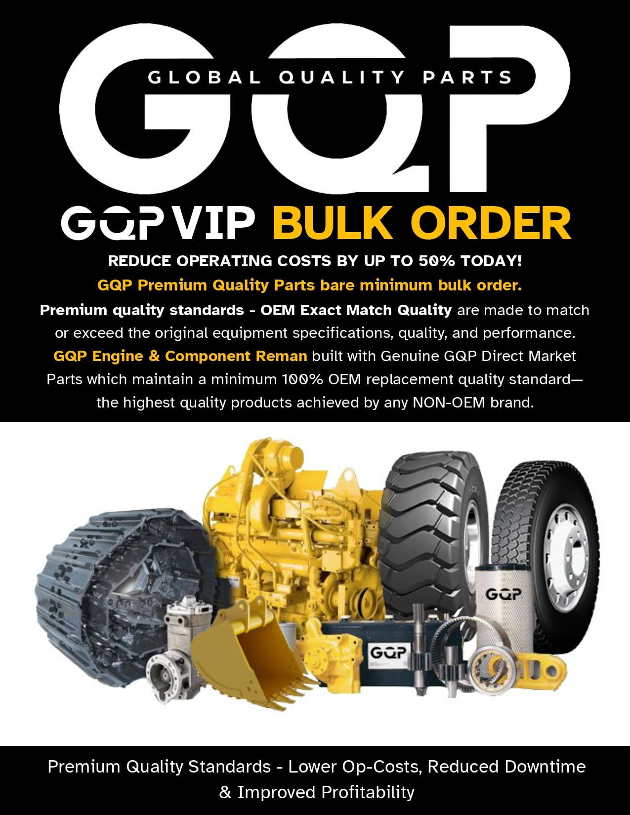 QGP bulk and Component reman