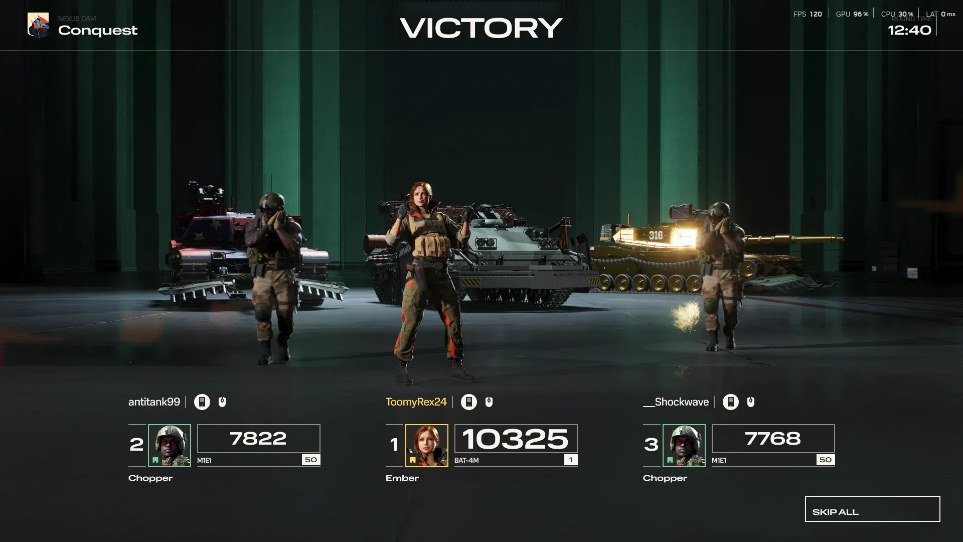 BAT-4M 10.3k Record Match